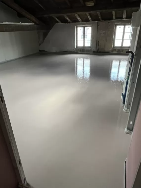 Réalisation d’une chape liquide à Villefranche sur Saône
