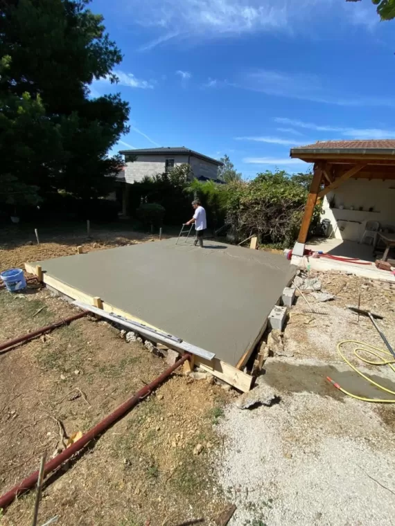 Maçon pour dalle béton à Chatillon-sur-Chalaronne 