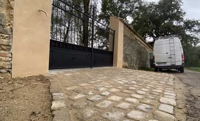 Pose de clôture et portail, Villefranche-sur-Saône, Neos