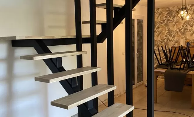 Rénovation escalier, Villefranche-sur-Saône, Neos