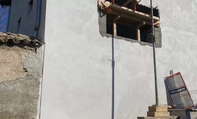 Création d'une ouverture de mur porteur à Villeneuve